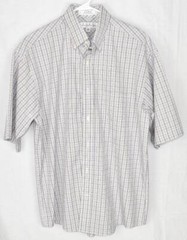 Men’s Shirts Cotton Short Sleeve Casual Non-Iron Machine Wash Button Down