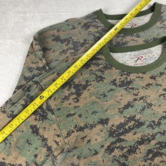 2 Rothco Woodland Digital Camo Shirt Men’s Size 2XL Long Sleeve Jersey 5496