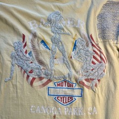 The Great Wall of China Men’s Long Sleeve Cotton T Shirt Used Vintage Good XXXL