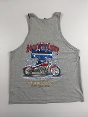 Vintage Choice Apparel Shirt Mens XL Gray Sturgis 2003 Tank Tee Biker Rally