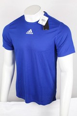 Adidas Men’s Creator Short Sleeve T Shirt Crew M Medium Royal Blue White EK0088