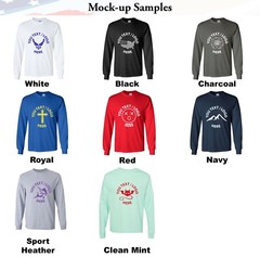 Personalized Customs Long Sleeve T-Shirt Text / Logo