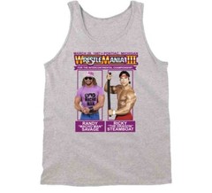 Randy Savage Macho Man Ricky Steamboat The Dragon Wrestlemania 3 Wrestling Fan T