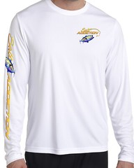 Salt Addiction t shirt long sleeve performance microfiber fishing uv 50+ Tuna