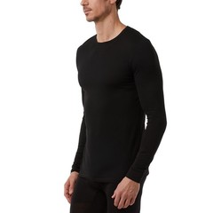 32 Degrees Men’s Heat Long Sleeve Crew Neck Tee, 4-Pack, Size L