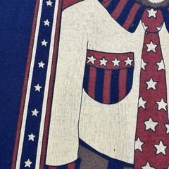 Vintage 90’s American Cats Portrait Size XXL T-Shirt Patriotic Male Female Flag