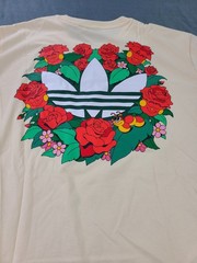 Adidas Men’s Originals T-Shirt In Warm Vanilla Color # JD0711 Size XL