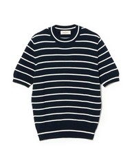 Bicolor Large Stone Organic Cotton T-Shirt 57192
