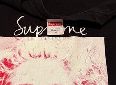 MADONNA – SUPREME Justify My Love Shirt Black Medium 100% Authentic