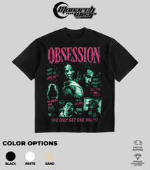 Monarch Wear “Obsession” Dark Romance Graphic Premium Heavyweight T-Shirt