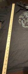 Hurley Palm Tree Graphic T Shirt Mens XXL Black Surf Beach Cotton Tee