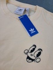 Adidas Men’s Originals T-Shirt In Warm Vanilla Color # JD0711 Size XL