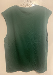 Mens Sleeveless Bodybuilding Fitness Muscle Sport Tank Size Medium Green NWOT