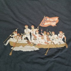 Canvas MLB Players Choice District of Champions Tshirt Mens 3XL XXXL Blue DC