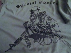 Combat Diver Special Forces Underwater Operations T-SHIRT Large USA 6oz