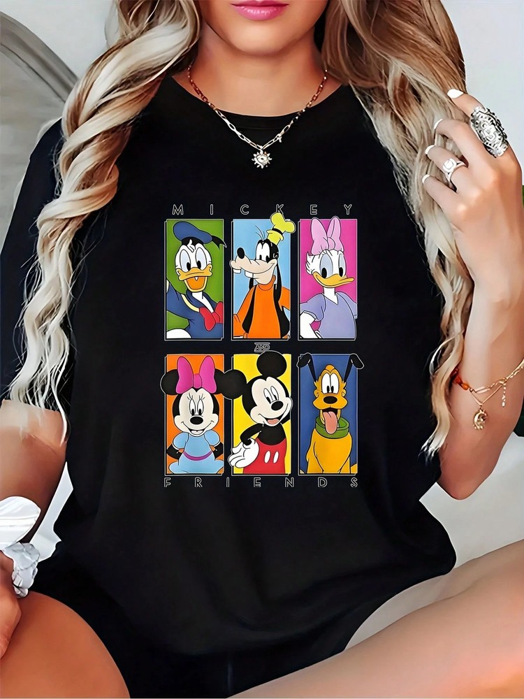 Disney Funny Mickey & Minnie T-Shirt Unisex #1