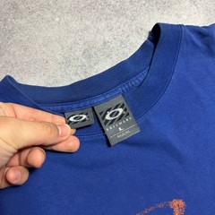 Vintage Oakley T shirt Blue 90s Men’s Size L