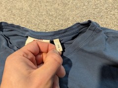 Fjallraven Shirt Mens Large Blue Ovik Pocket T-shirt