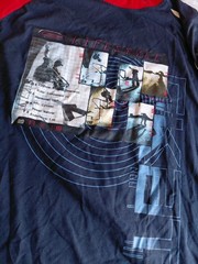 Vtg Y2K No Boundaries Skater Long Sleeve Shirt Mens 3XL Graphic