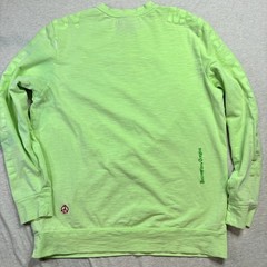 Nike Sportswear World Tour Shirt Men’s Large Green Glow In The Dark Puff Print