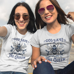 God Save the Queen Bee Climate Change Tee