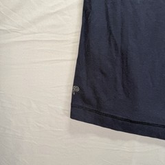 Public Rec Shirt Mens Medium Navy Blue Henley Work Out Stretch Performance