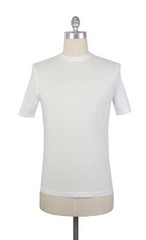 Kired White Solid Crewneck Cotton T-Shirt – Extra Slim – (KR6120231)