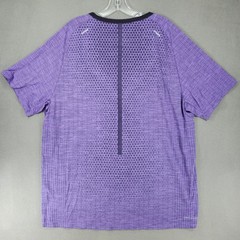 Nike Running Shirt Men XL Purple Dri-FIT ADV TechKnit Ultra Short Sleeve Tee