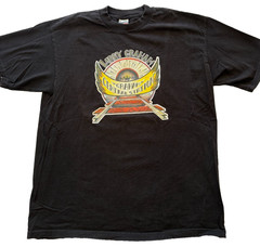 Vintage Larry Graham Graham Central Station T Shirt XL Black Funk Soul Band Tee