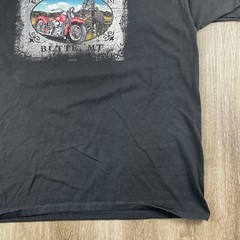 Harley Davidson T Shirt Work Sucks It’s Time To Ride Y2K Men’s 2XL Hanes Beefy T