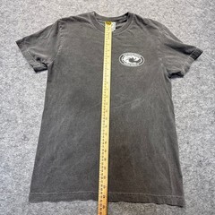 WRV T-Shirt Mens Small Charcoal Grey Cotton Virginia Beach Surf Graphic Tee