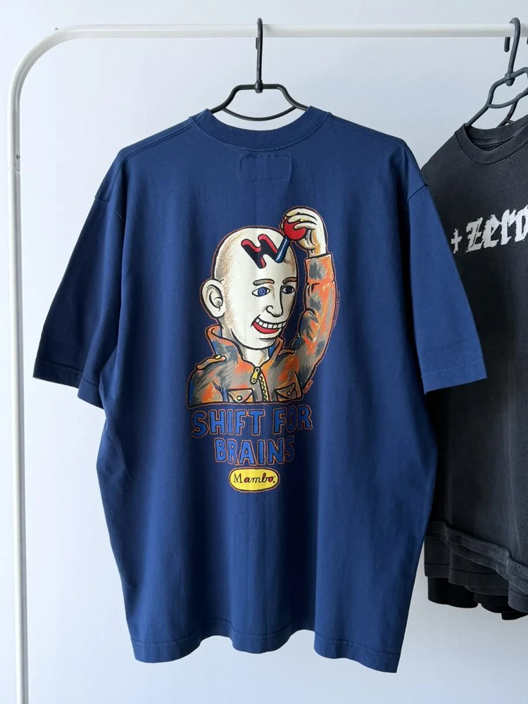 Vintage 90s Mambo Surf Graphic T-Shirt Tee Size L
