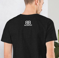 BALENBERGA T-shirt / ironic streetwear attitude funny unisex latino alv