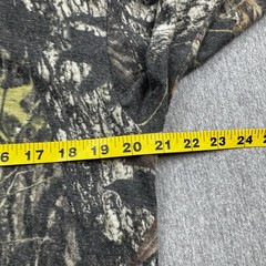 Duofold Camo Long Sleeve Mock Neck Mens Sz L Shirt Mossy Oak Hunting Outdoor