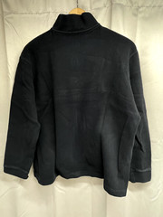 Ralph Lauren Polo Quarter Zip Mens XL Black Sweater Pullover Made In Sri Lanka