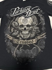 2015 Parkway Drive Crushed Skull Band T-Shirt Size S Ire Album Era Metalcore PWD