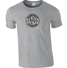 Nashville T-Shirt – Tennessee, USA Souvenir, Music Notes, Various Colours