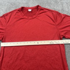 Sport Tek Adult T Shirt Size Small Red Short sleeves Crew Neck