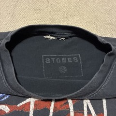The Rolling Stones Shirt 2019 Concert Black Band Short Sleeve Crew Neck L Rare