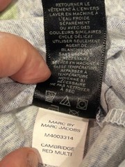 Marc by Marc Jacobs MBMJ Racing T-Shirt Allover Print NWT – Size L MSRP $128