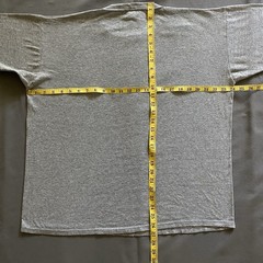 Vintage 1990s Russell Athletic Blank T Shirt Mens XL Gray Short Sleeve 90s USA