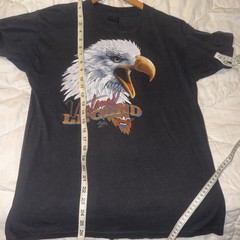 Vintage 1986 Harley Davidson 3D Emblem Eagle Untamed Legend Rare Melbourne Fl