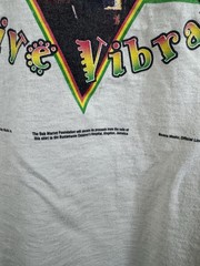 Vintage 90’s Bob Marley Positive Vibration T Shirt Single Stitch Reggae Sz M