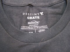 Destiny Bungie Gaming x Loot Crate Adult Graphic Black LS T Shirt Size 3XL NEW