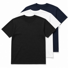 Gildan Heavy Cotton 5000 T-Shirt 3 & 5 Pack Men’s Plain Crew Neck Cotton Tee