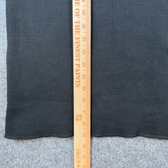 Bronson MFG Non Stock Thermal Shirt Mens 2XL Black Waffle Knit Heavy Cotton