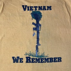 Vintage Vietnam We Remember Shirt M veterans of america chapter 131 berks county