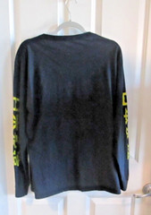 Fashion Nova Mens JPN International Racing Team 1990-1999 Black Shirt Large