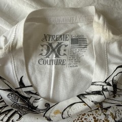 Xtreme Couture Mens T-shirt Ribbon Size XL