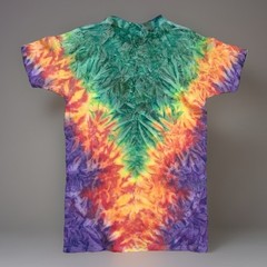 *New* 2XL – Sm Handmade Tie Dye, Spear Emerald, Crew or V-Neck, 30 Yrs Exp!